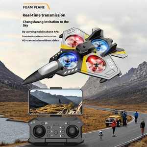 Avión de Combate RC 2.4G con Cámara, Avión de Control Remoto de Espuma EPP para Principiantes, Quadcopter de Vuelo Estacionario Estable, Juguete para Adolescentes - Product Image 2