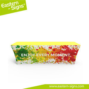 Thương mại hiển thị vải 8ft Stretch mang nhãn hiệu in ấn bảng bìa với mở trở lại - Product Image 5