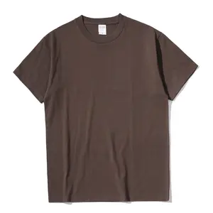 T-shirt da uomo 100% cotone girocollo 220 Gsm con Design personalizzato a marchio privato Made In China