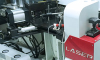 HUAHUA-Machine à plaquer les chants laser multifonction HH-608RLK-Laser150 automatique avec polissage à la cire solide