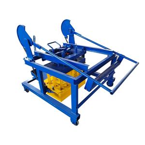 Máquina Manual de Bloques de Hormigón, Máquina de Fabricación de Ladrillos Huecos de Cemento, Novedad de 2017 - Product Image 3