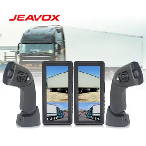 Bus Truck Original Mirror Replacement System 12.3 HD Side Mirror Monitor 2 View IPS Screen HDR Dual Lens Arm Design Side Camera