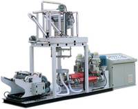 Machine d'expérimentation de film soufflé par coextrusion à 3 couches