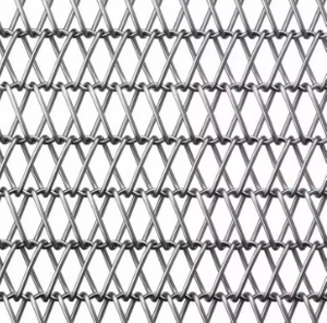 Cinturón de malla de alambre en espiral de tejido equilibrado doble de acero inoxidable al mejor precio de fábrica de alta calidad para Paleta de huevos - Product Image 6