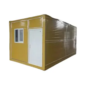 Construção rápida Casa pré-fabricada 20ft 40ft Modular Folding Container Casa Camping Dobrável Pequeno Pequeno Tiny Container Casa Home Office