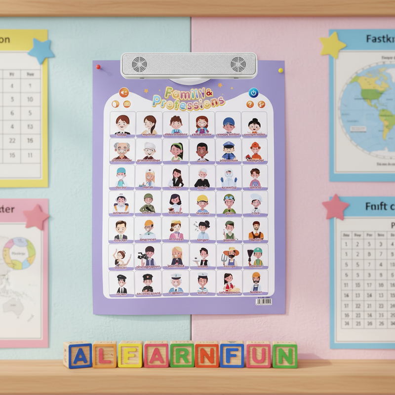 Talking Alphabet Chart Electronic Talking Poster