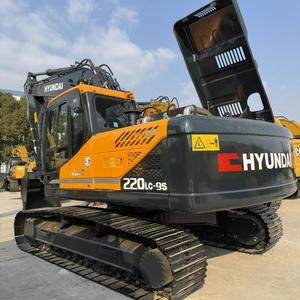 Excavatrice sur chenilles d'occasion Hyundai 220-9s du Japon, 20 tonnes, modèle 2025 avec moteur - Product Image 1