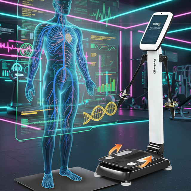 Smart Fitness Mirror Full Body Scanner and Nutrition Analyzer Body Nutrition Analyzer Machine