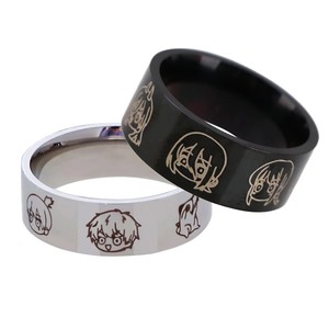 Anillos de Acero Inoxidable de Anime de Moda: <span class=keywords><strong>Chainsaw</strong></span> <span class=keywords><strong>Man</strong></span> (Denji, Pochita, <span class=keywords><strong>Makima</strong></span>, Hayakawa Aki) - Joyería <span class=keywords><strong>Cosplay</strong></span>, Regalos para Fans, Venta al por Mayor - Product Image 2