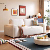 Würfelförmiges Metallrahmen-Schlafsofa Zwei-in-Eins-Design für Kleine Wohnzimmer und Arbeitszimmer Reversibles Klappbares Multifunktionales Sofa