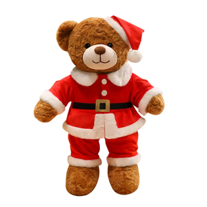 Morbido Peluche di Alce, Adorabile Bambola di Renna Natalizia, Grazioso <span class=keywords><strong>Cervetto</strong></span> Decorativo per Festività e Arredamento Casa - Product Image 1