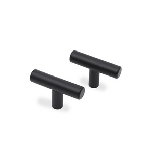 不锈钢T旋钮手柄厨柜家具五金管不锈钢壁橱空心抽屉门把手 - Product Image 4