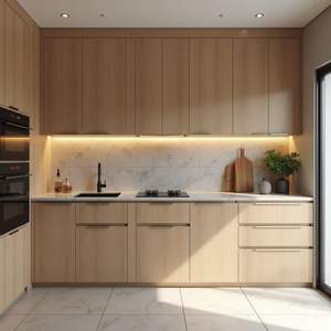 CBMmart 2025 Novo Design Personalizado Fábrica De Armário De Cozinha Conjunto Modular Moderno Simples Sensacional Pequena Cozinha - Product Image 2