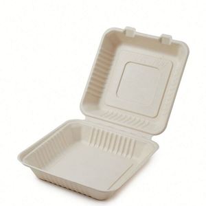 Barquettes alimentaires biodégradables jetables pour fruits, viandes, légumes et poulet, pour la restauration en gros - Product Image 3