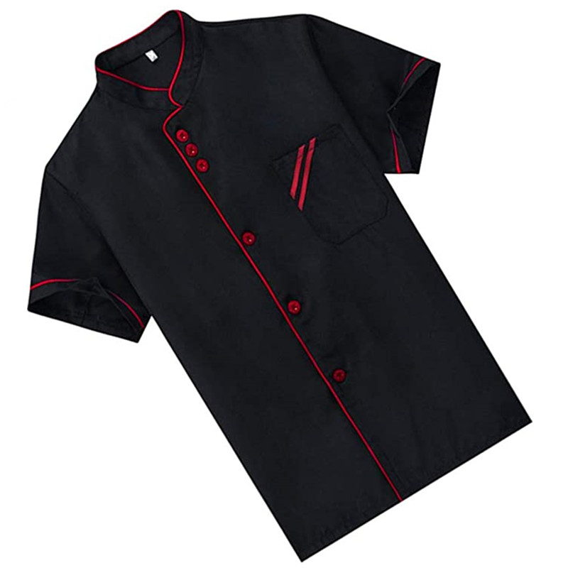 Wholesale Unisex Short Sleeve Restaurant Chef Uniform