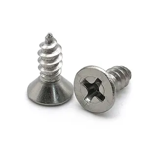 Wholesale supplier countersunk self tapping screw flat head stainless steel self tapping screw