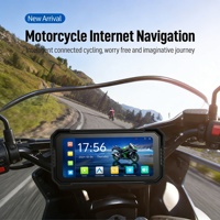Navegador GPS para Motocicleta de 6.25 Pulgadas, Conexión Inalámbrica CarPlay y Android Auto, Resistente al Agua IP67, Navegador Dual, Compatible con ODM OEM