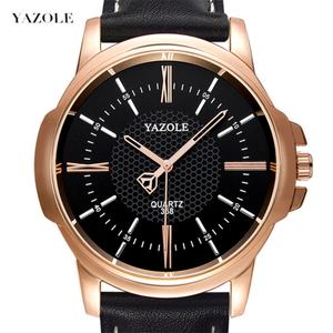 Montre-bracelet de luxe à quartz personnalisée pour homme, étanche, grand cadran, bracelet en cuir, OEM ODM - Product Image 2