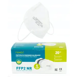 Masque FFP2 noir, merchandising promotionnel - Product Image 3