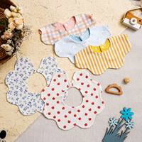 Bavoir bébé sans manches en coton imperméable imprimé, lavable, écologique, pour le repas et le dessin