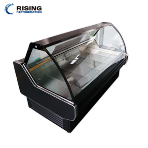 <span class=keywords><strong>Vetrina</strong></span> Refrigerata Curva Commerciale per Gastronomia, Espositore Refrigerato per Alimenti Cotti - Product Image 1