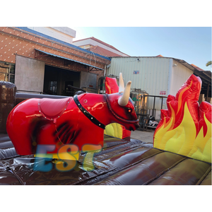 상업용 성인 게임 기계 로데오 황소 타기 기계 제어 풍선 기계 황소 타기 판매 - Product Image 6