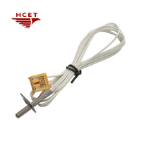 Sensor de temperatura de resistencia de platino personalizado Clase a & B Serie PT100 y PT1000 para horno de tratamiento térmico