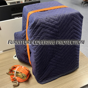 Mantas de Mudanza Resistentes de 40"x 72" para Envíos, Mantas Gruesas para Envolver Muebles - Product Image 5