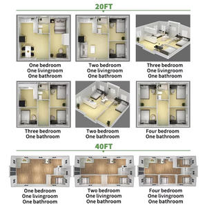 Casa prefabricada de 3 dormitorios, casas modulares prefabricadas, casa contenedor expandible, casas pequeñas - Product Image 6