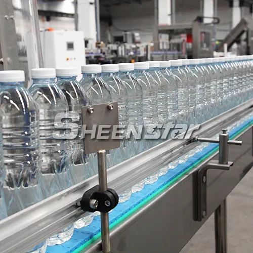 12000 bph PET şişe içme sıvı içecek üretim hattı otomatik Mineral saf 3 in 1 su dolum makinesi fabrika