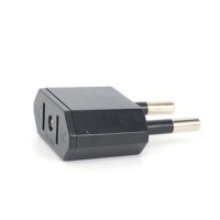 Prise électrique américaine à européenne et américaine, convertisseur de prise de courant AC, adaptateur de voyage, haute qualité, v