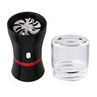 Molino Eléctrico Moderno Transparente para Hierbas Secas, Tabaco y Especias, Portátil y Mini, para Jardín, Venta al Por Mayor