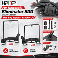 Support de sacoche latérale pour moto, support de fixation de sacoche, porte-bagages pour Kawasaki Eliminator 500 2024-2026, accessoires