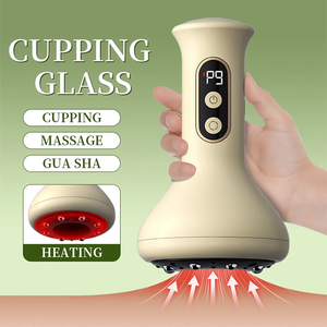 <span class=keywords><strong>Ventouse</strong></span> électrique masseur corporel sous vide lumière rouge chauffage combustion des graisses Guasha <span class=keywords><strong>Cellulite</strong></span> 9 niveaux Massage par inhalation - Product Image 3