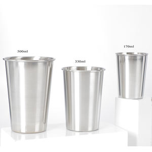 Tazas de <span class=keywords><strong>pinta</strong></span> de acero inoxidable 304, 350ml/500ml, para acampar al aire libre, viaje, bebida, taza de cerveza, vasos de Metal para beber, vasos inastillables - Product Image 6