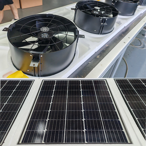 Ventilador de Pared Industrial de 24V con Motor sin Escobillas, Energía Solar, Ahorro de Energía, IP68, para Invernaderos y Avicultura, SN2015 - Product Image 6