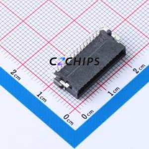 154764 Wire-to-Board Pin Header SMD,P=1.27mm,Horizontal Mount Connector 1.27mm Horizontal Mount 2 1.27mm - Product Image 2