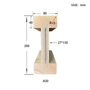 Viga en I <span class=keywords><strong>de</strong></span> <span class=keywords><strong>Madera</strong></span> H20, Resistente y Duradera, Resistente a las <span class=keywords><strong>Polillas</strong></span>, <span class=keywords><strong>para</strong></span> Paneles <span class=keywords><strong>de</strong></span> Áticos y Proyectos <span class=keywords><strong>de</strong></span> Conservación <span class=keywords><strong>de</strong></span> Agua - Product Image 2