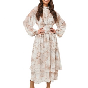 Abiti Lunghi Eleganti da Donna in Chiffon Personalizzati per il Commercio all'Ingrosso – Abiti Casual da Donna alla Moda - Product Image 1