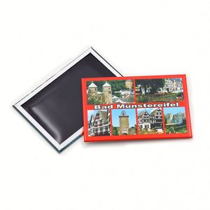 China Factory Supplied Top Quality Germany Aachen Koln Custom City Souvenir Gift Design Tin <b>Fridge</b> Magnet - Product Image 6