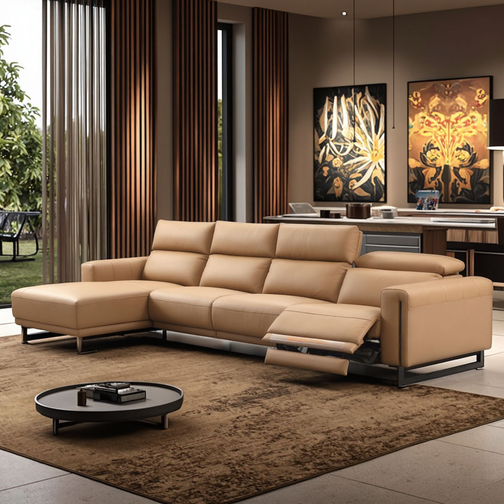 Multi Color Leather Sofas Stylish Comfortable Seating