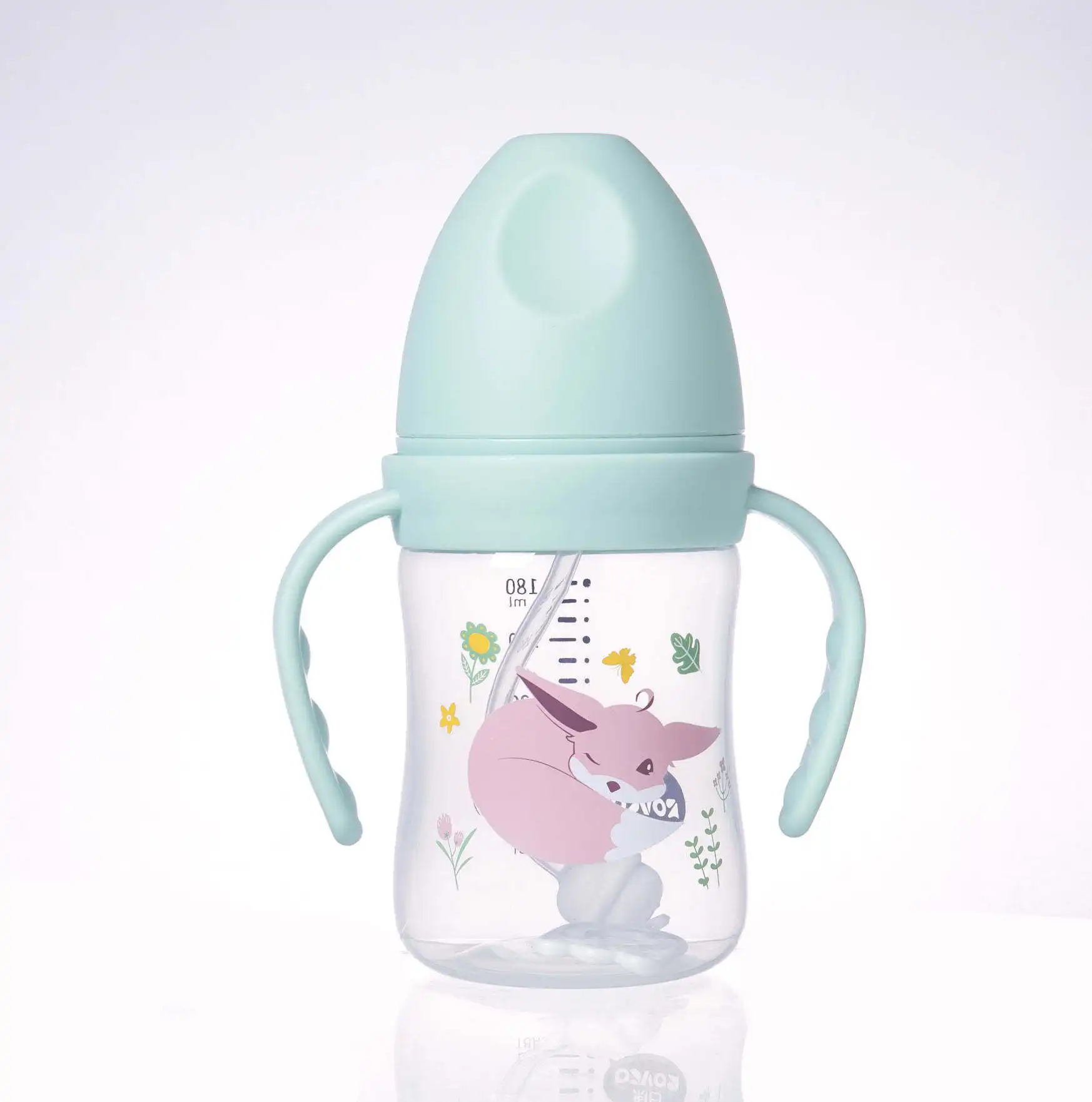 Garrafas de armazenamento de leite materno, mamadeiras de silicone flexíveis para alimentação de bebês, RK-3129