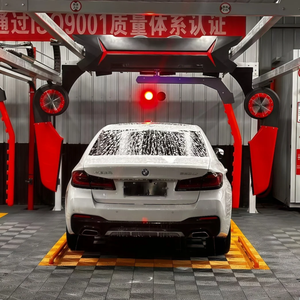 Machine de lavage de voiture <span class=keywords><strong>sans</strong></span> contact à 360 degrés, <span class=keywords><strong>nettoyage</strong></span> rotatif à bras en L, zéro angle mort, équipement de <span class=keywords><strong>nettoyage</strong></span> haute pression - Product Image 1