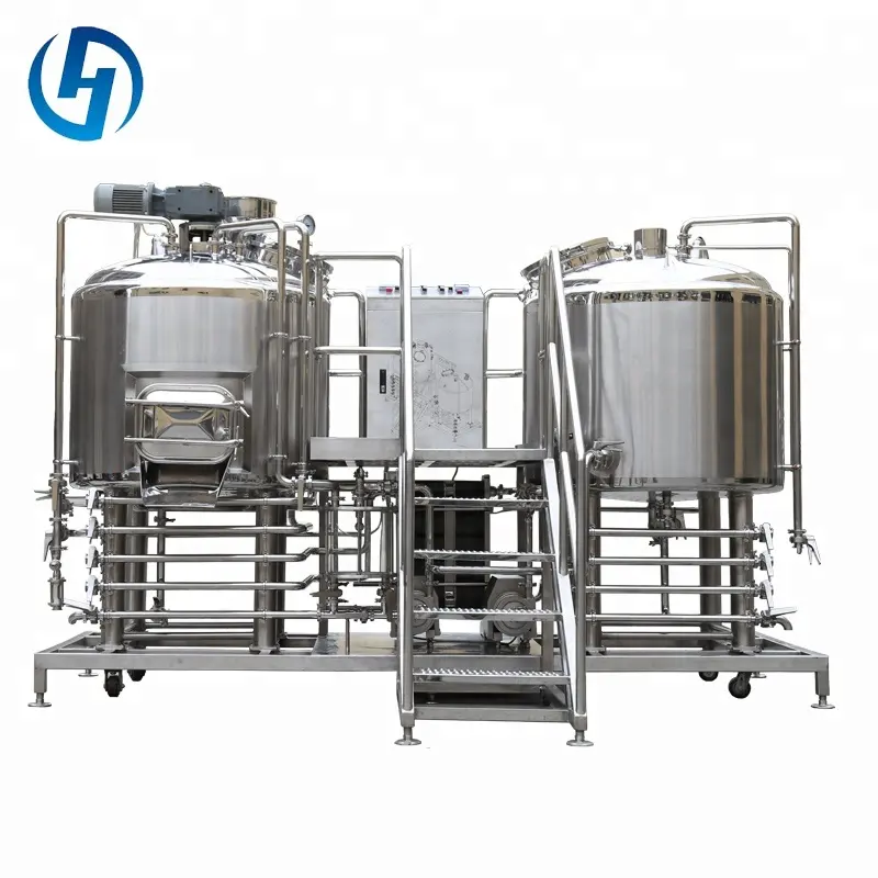 7bbl शिल्प बियर किण्वकों के साथ घर काढ़ा brewhouse औद्योगिक के लिए शराब की भठ्ठी उपकरण