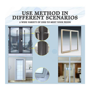 Joint inférieur <span class=keywords><strong>de</strong></span> <span class=keywords><strong>porte</strong></span> <span class=keywords><strong>de</strong></span> douche coudée à <span class=keywords><strong>calfeutrage</strong></span> professionnel bande adhésive en caoutchouc <span class=keywords><strong>de</strong></span> 45mm pour la vente en gros - Product Image 4