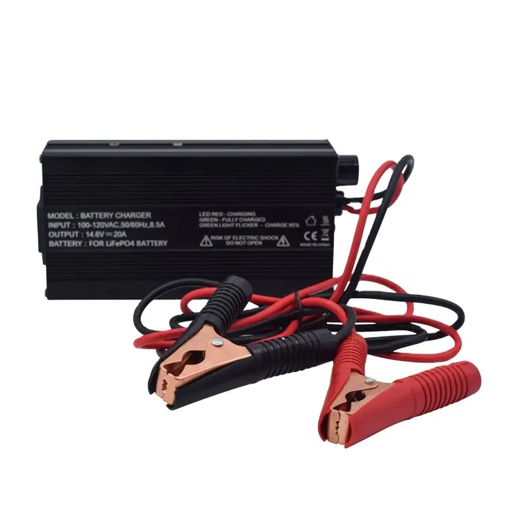 electric car electric rickshaw battery charger 12v 25a lifepo4 battery charger