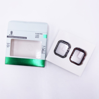 Boîtes en papier de marque personnalisée Ensemble cadeau pliable en papier écologique Emballage dans une boîte à coque avec cadre Apple Watch