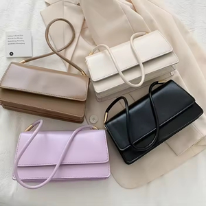 Hot Sale Ladies Purses and Handbags Women's Cheap Solid Color Crossbody <b>Bags</b> Woman Shoulder Messenger <b>Sling</b> <b>Bags</b> - Product Image 1