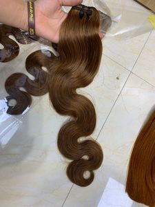 Extensions de cheveux humains vierges bruts non traités 100 % naturels, lots de tissage Body Wave, cuticules alignées, faible MOQ - Product Image 4