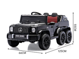 <span class=keywords><strong>Voiture</strong></span> électrique pour enfants avec quatre roues motrices, <span class=keywords><strong>voiture</strong></span> jouet télécommandée sur laquelle on peut s'asseoir, véhicule tout-terrain - Product Image 6
